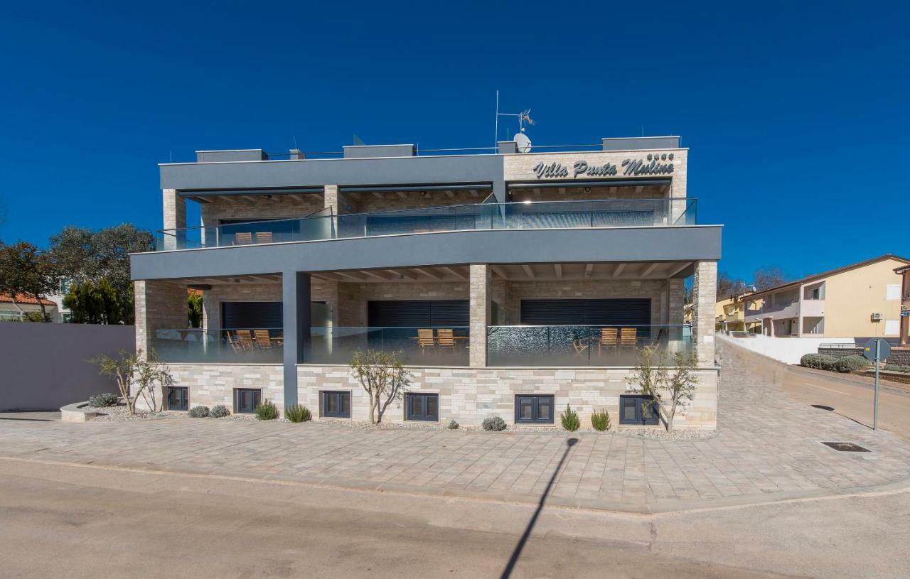 Villa Punta Mulino Lovrečica Exterior foto